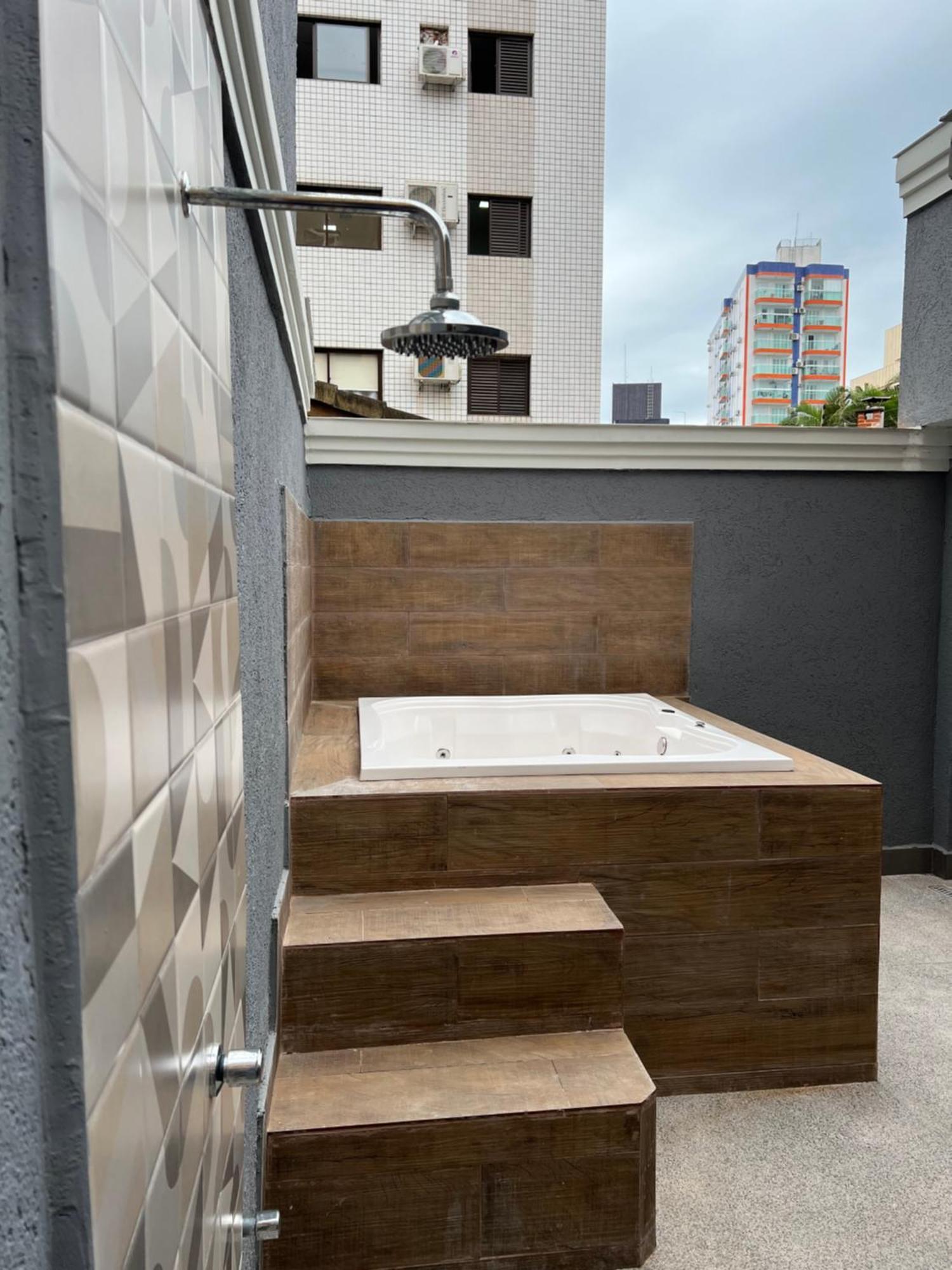 Marmeu Tombo Com Hidro Aquecida Privativa Apartment Guaruja Exterior photo
