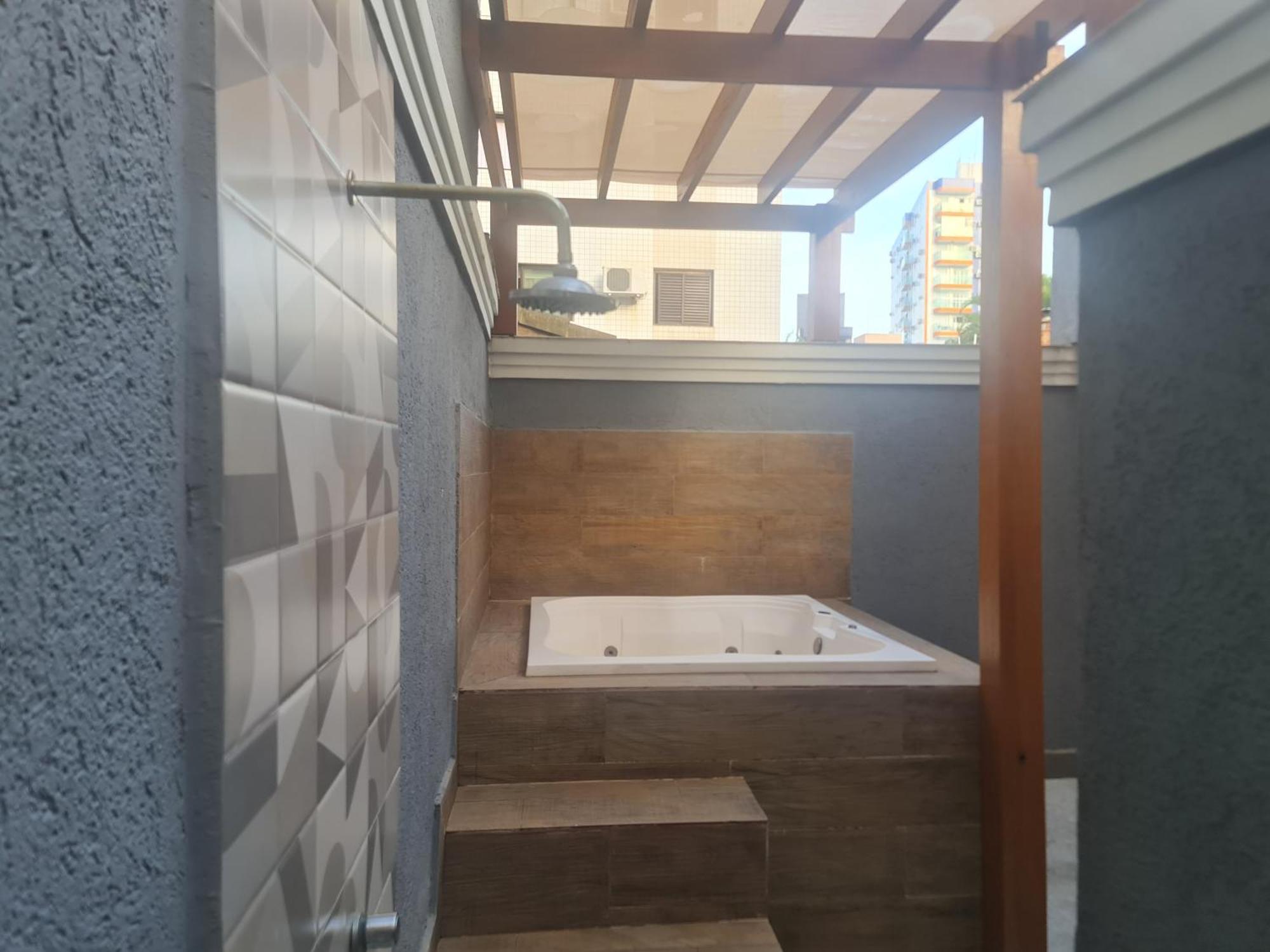 Marmeu Tombo Com Hidro Aquecida Privativa Apartment Guaruja Exterior photo